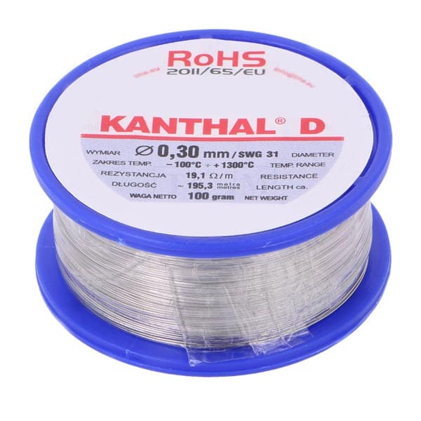 Kanthal Shell Кръгъл кантал на линеен метър KANTHAL - ДИКОЗО
